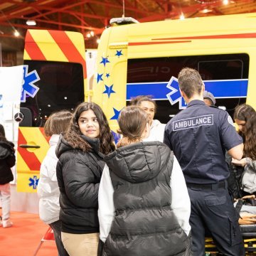Le salon valaisan des formations et métiers. Martigny.